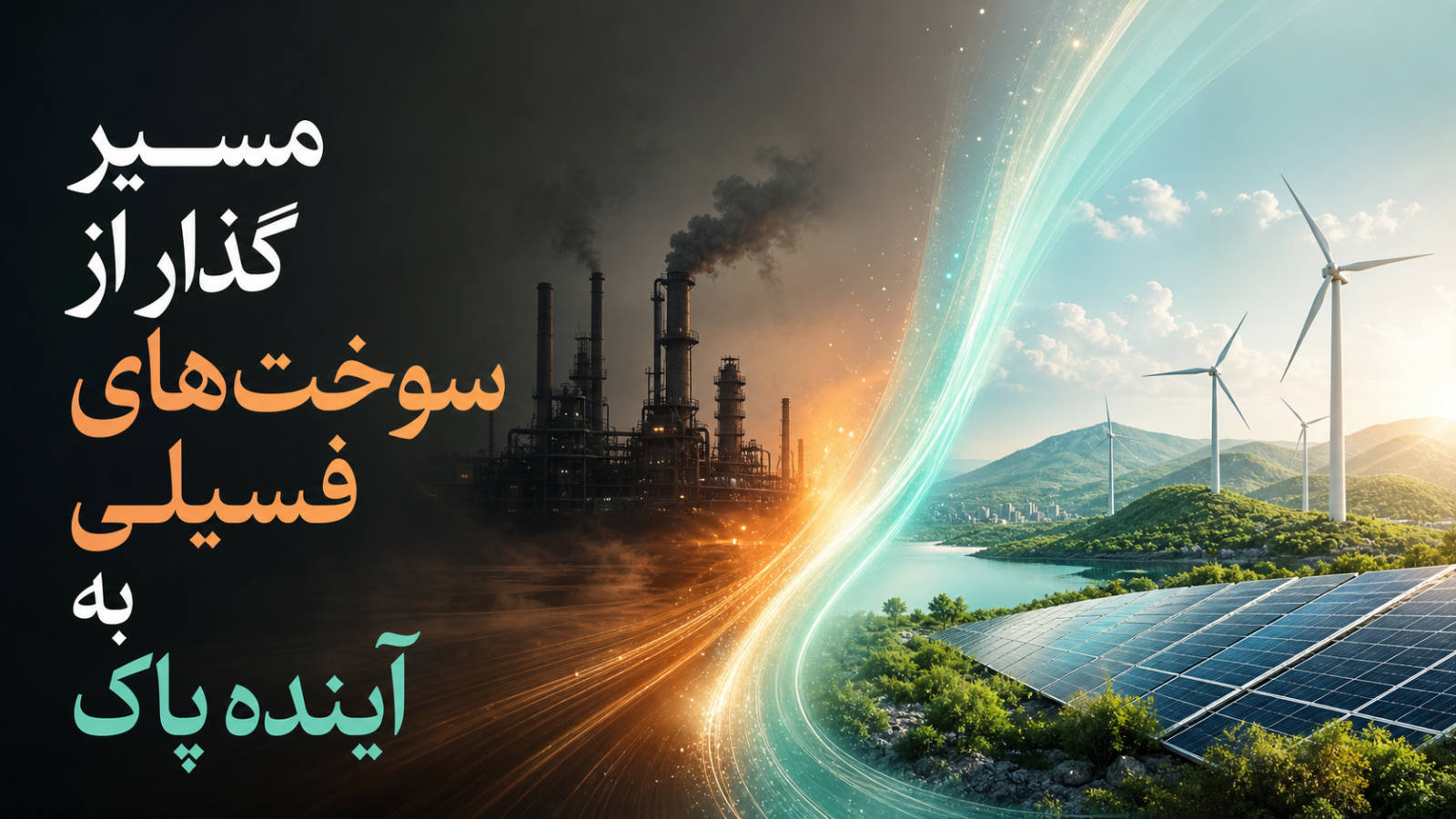 مسیر گذار از سوخت‌های فسیلی به آینده پاک