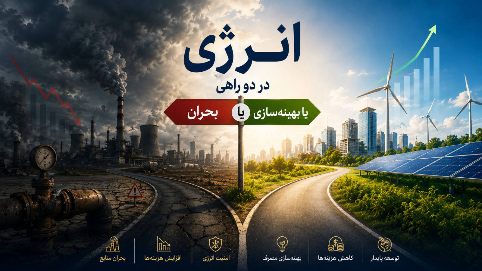 انرژی در دو راهی «بحران» یا «بهینه‌سازی»